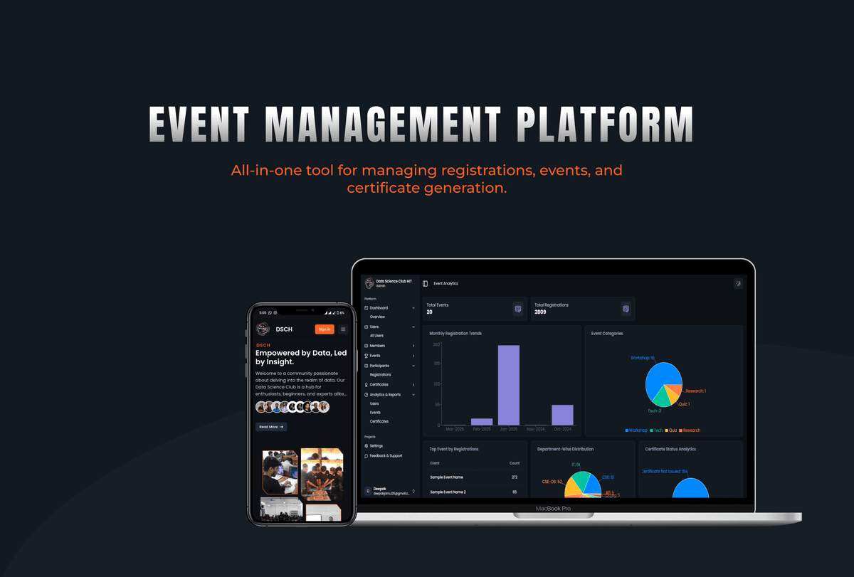 Event Management Platform